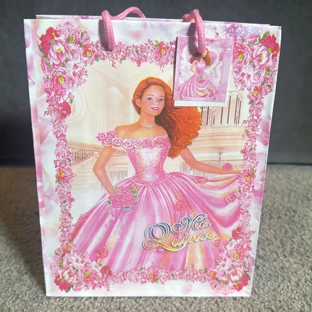Gift Bags 15th Birthday ‘Mis Quince’ Quinceañera Party Favor Bags 36 Bags NEW